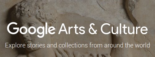 google arts and culture Button image